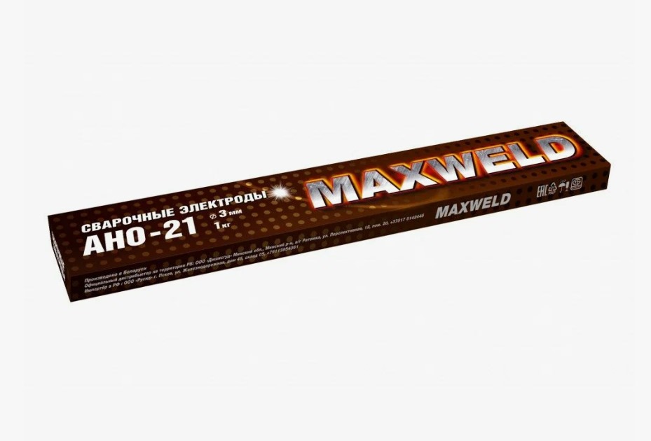 Электроды «Maxweld» АНО-21 №3 по 1 кг